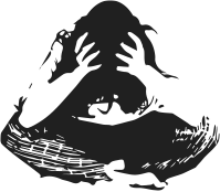 Zmartwiony, załamany, smutny człowiek siedzący na podłodze z głową w rękach